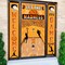 Basketball Party Decorations, Basketball Banner Set 3Pcs Let The Madness Begin Door Cover Hanging Welcome It's Game Time Porch Sign for Indoor Outdoor March Madness Basketball Theme Party Supplies